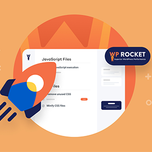 افزونه راکت و موشک وردپرس WP Rocket